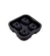 Halloween 3D Brain 4pc Ice Mold Candy Cupcakes Cake Silicone