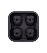 Halloween 3D Brain 4pc Ice Mold Candy Cupcakes Cake Silicone