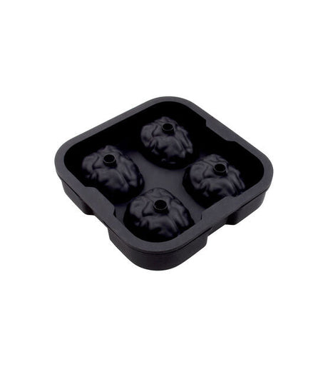 Halloween 3D Brain 4pc Ice Mold Candy Cupcakes Cake Silicone