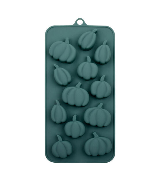 Fall Pumpkin 12pc Candy Mold for Chocolate Melts, Ice, Treats