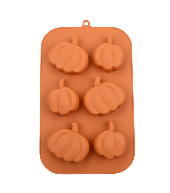 Fall Pumpkin 6pc Treat Mold Candy Cupcakes