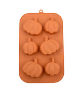 Fall Pumpkin 6pc Treat Mold Candy Cupcakes