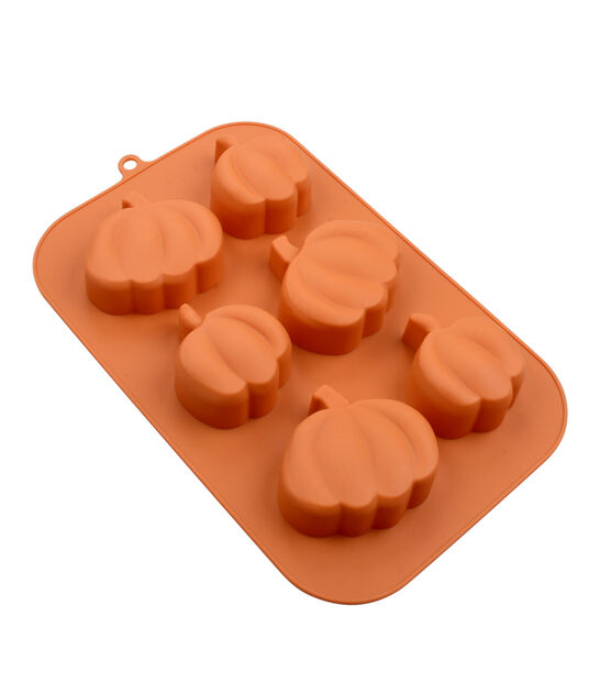 Fall Pumpkin 6pc Treat Mold Candy Cupcakes