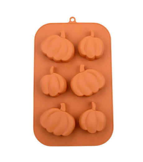 Fall Pumpkin 6pc Treat Mold Candy Cupcakes