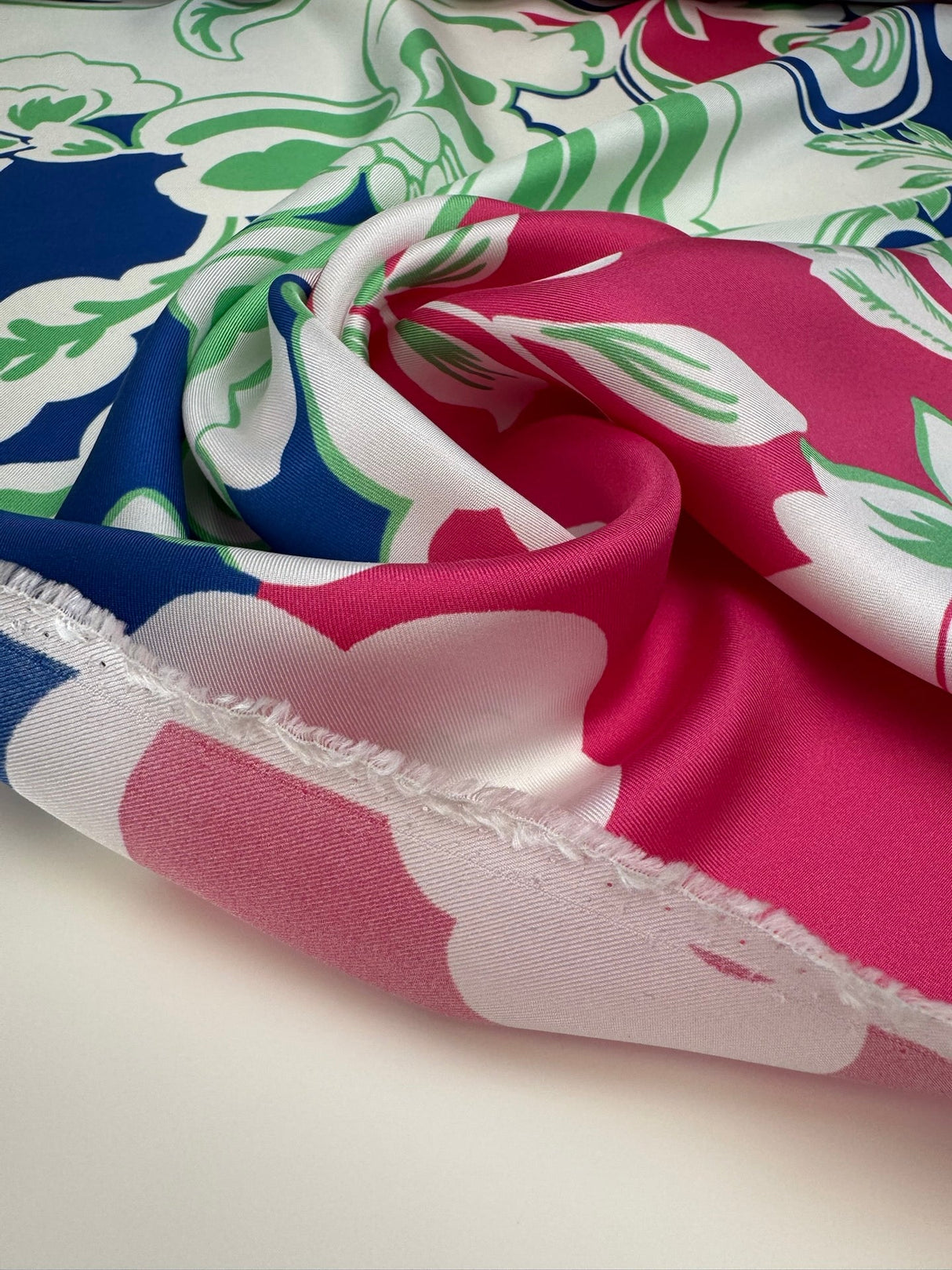Silk Floral Twill
