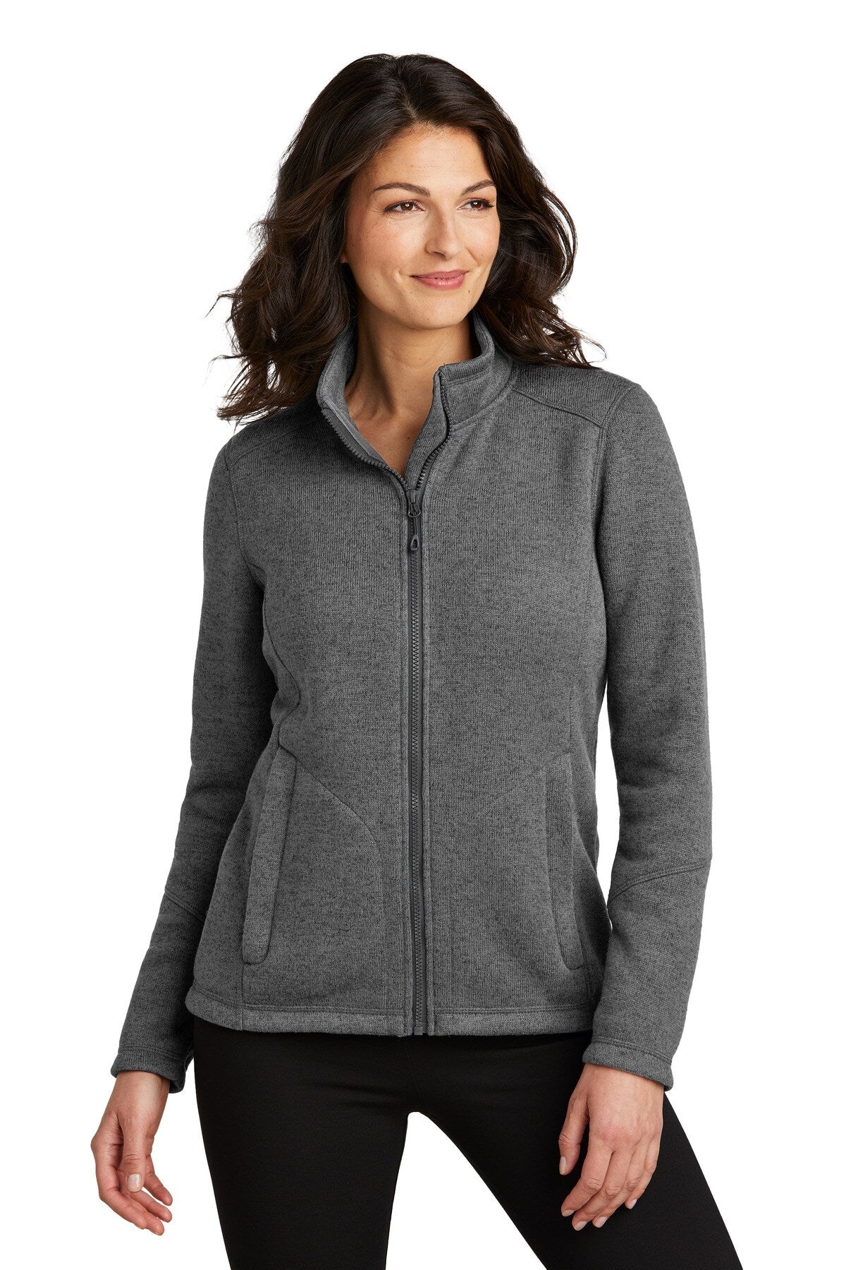 Port Authority® Arc Sweater Fleece Womens Jacket