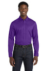 Port Authority® Long Sleeve SuperPro React Twill Shirt