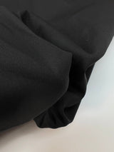 Viscose Blend Woven Fabric Black