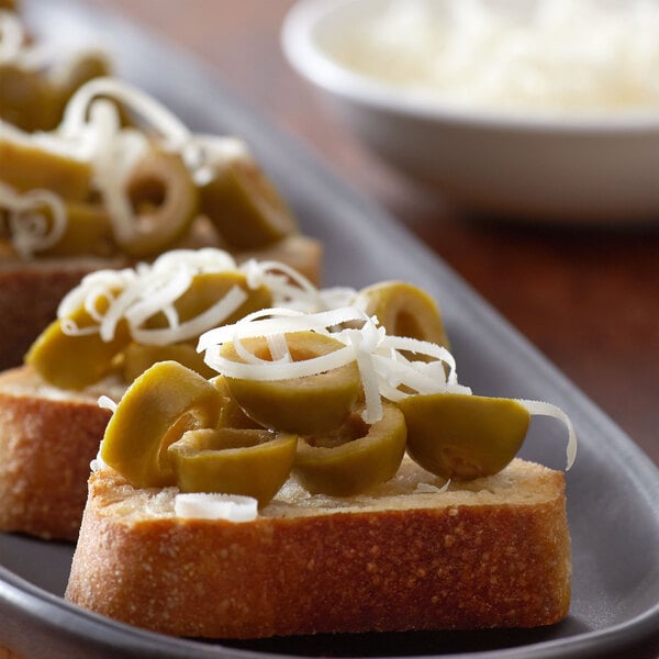 Sliced Green Olives 6 lb. 10 oz. (3 lb. 7 oz. Dr. Wt.) #10 Can - 6/Case