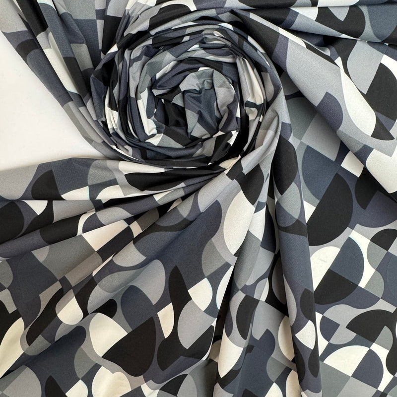Polyamide Geometric Print Fabric