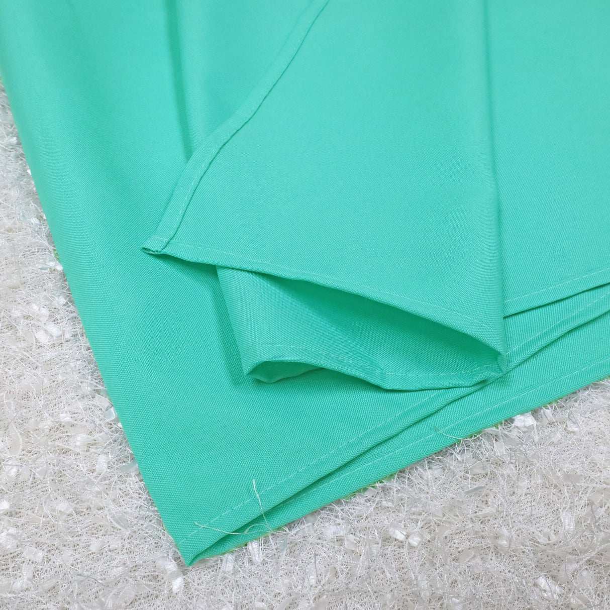 Rectangular Premium Polyester Tablecloth 54x96 Tiff Blue/Aqua Blue