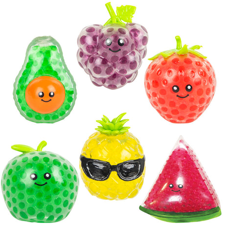 Squeezy Bead Fun Fruit (12 Pc Display)