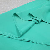 Round Heavy Duty Polyester Tablecloth 90" Tiff Blue/Aqua Blue