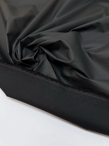 Black Cotton Jacket Cotton Fabric