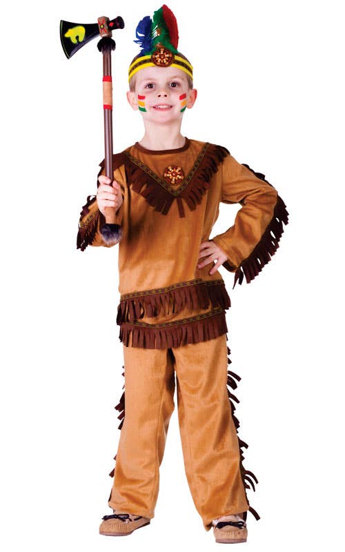 Indian Warrior Boy Costume