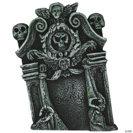 18th Century Style Gravestone Set Halloween Yard Decoration Prop, for a spooky Halloween graveyard display