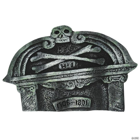 18th Century Style Gravestone Set Halloween Yard Decoration Prop, for a spooky Halloween graveyard display