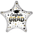 Graduation Foil Balloon 19 Inch Diffused Ombre Congrats Grad