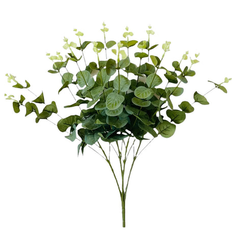 Eucalyptus Bush Silk Flowers