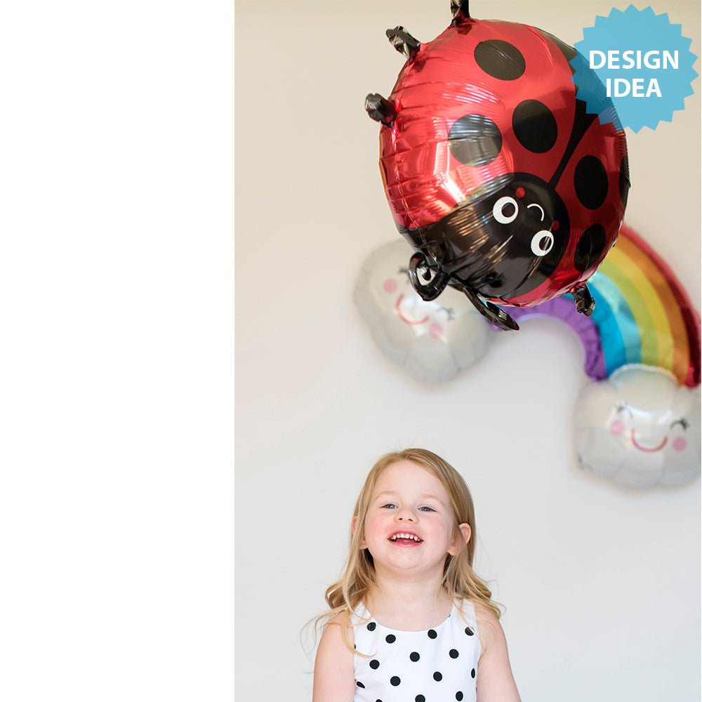 Lady Bug Foil Balloon 19 Inch