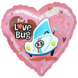 Foil Balloon Herbie The Love Bug 19 Inch