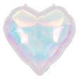 Iridescent Heart Foil Balloon