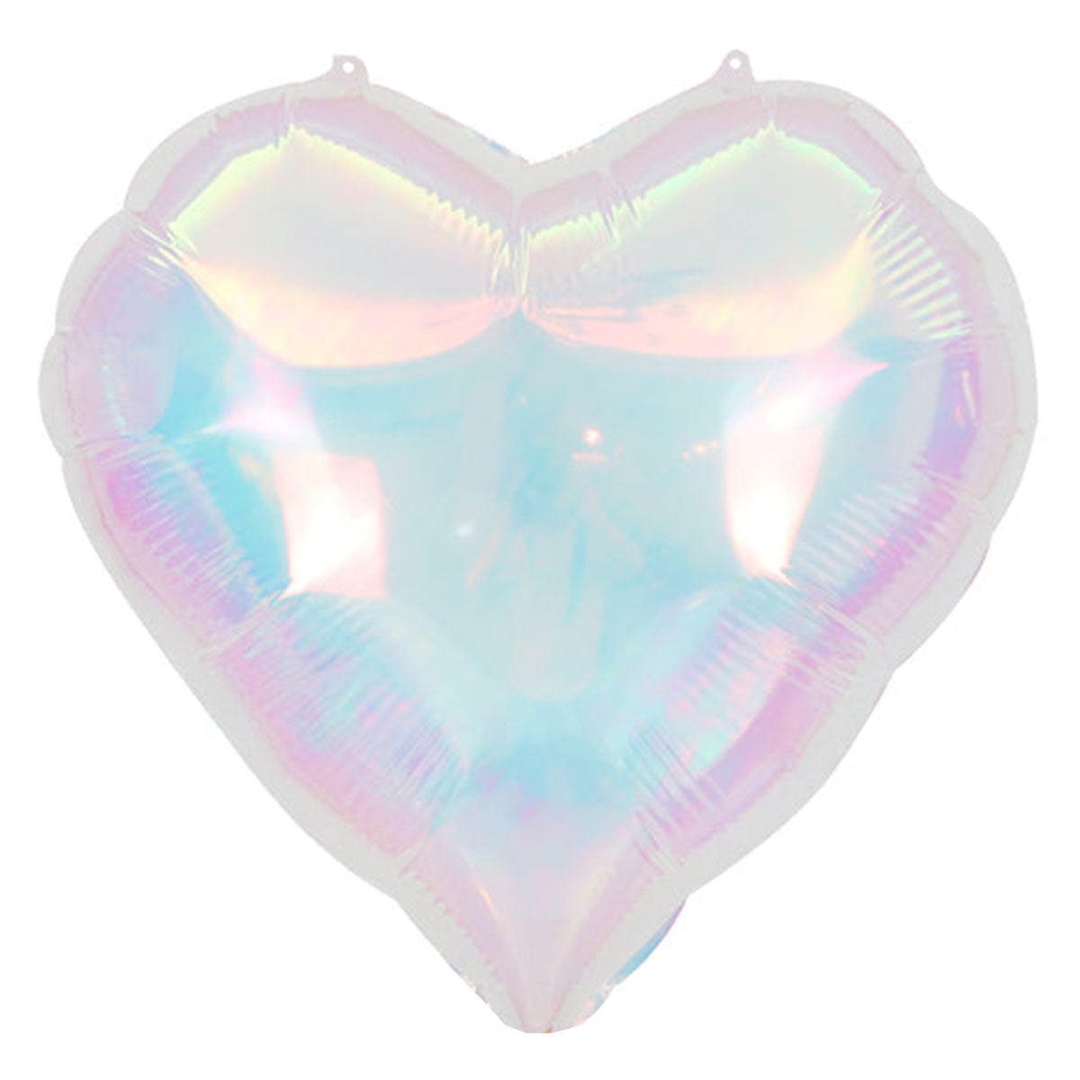 Iridescent Heart Foil Balloon