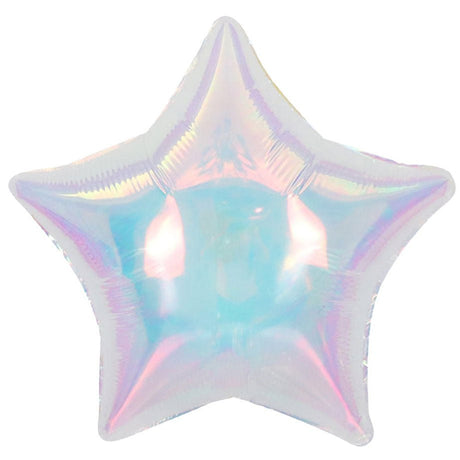 Foil Balloon 19 Inch Iridescent Star