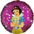 Foil Balloon Snow White Pink Sparkle