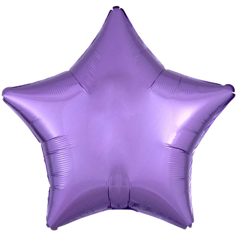 Star Foil Balloon Pearl Lavender