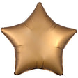 Star Foil Balloon Satin Luxe Gold