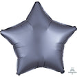 Star Foil Balloon 19 Inch Graphite
