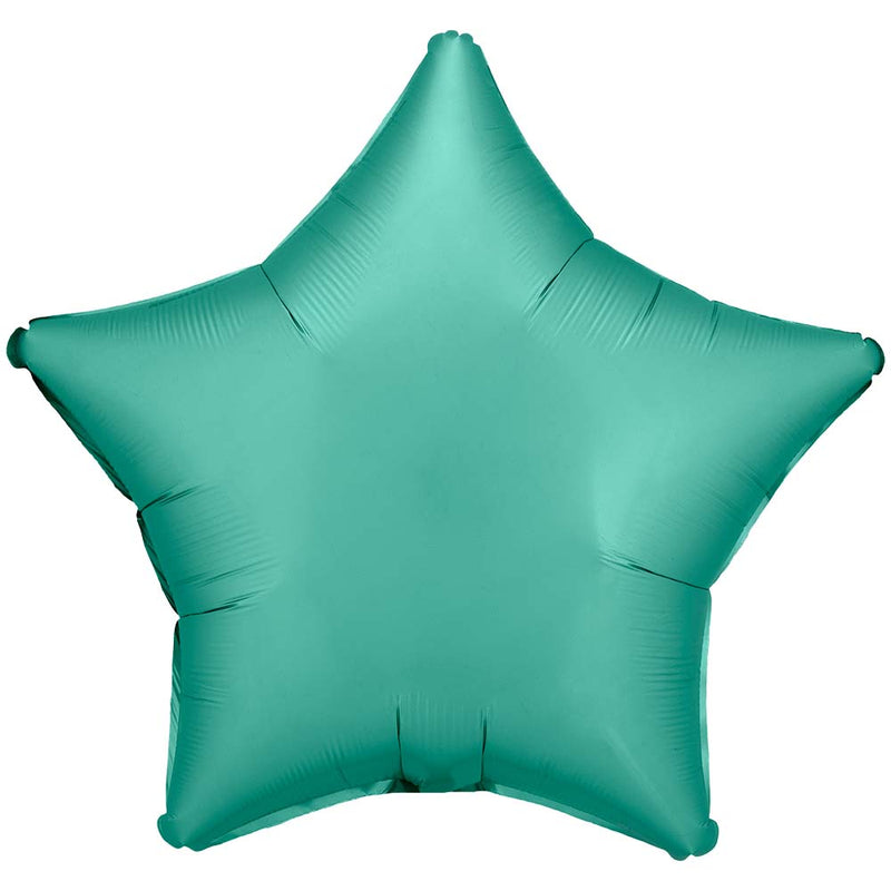 Star Foil Balloon 19 Inch Jade