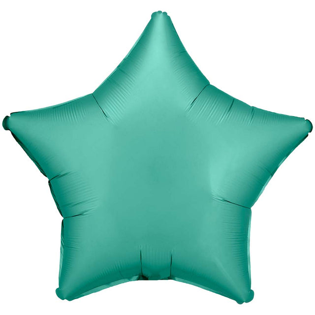Star Foil Balloon 19 Inch Jade