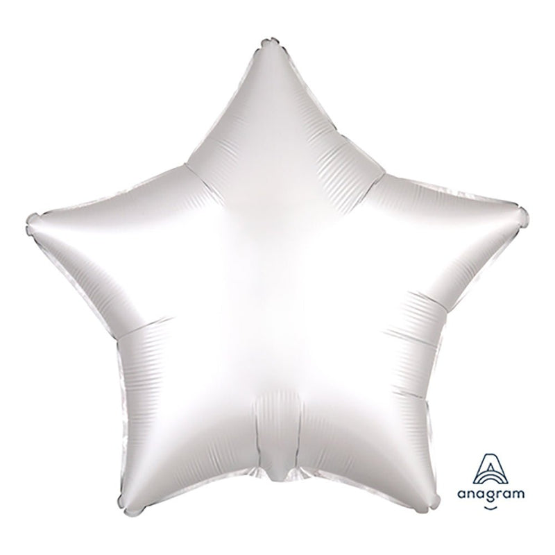 Foil Balloon 19 Inch Star White
