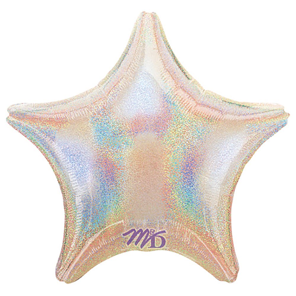 Star Silver Dazzler Foil Balloon