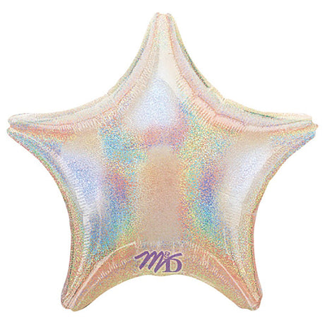 Star Silver Dazzler Foil Balloon