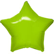 Foil Balloon 19 Inch Vibrant Green Star