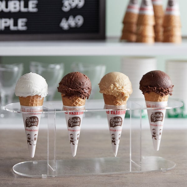 Dutch Treat Sugar Cone with Jacket - 300/Case