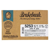 Brakebush Chik'N'Zips 1/2" Diced Fully Cooked Chicken Breast Meat 5 lb. Bag - 2/Case