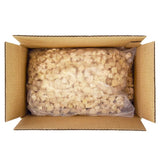 Brakebush Chik'N'Zips 1/2" Diced Fully Cooked Chicken Breast Meat 5 lb. Bag - 2/Case