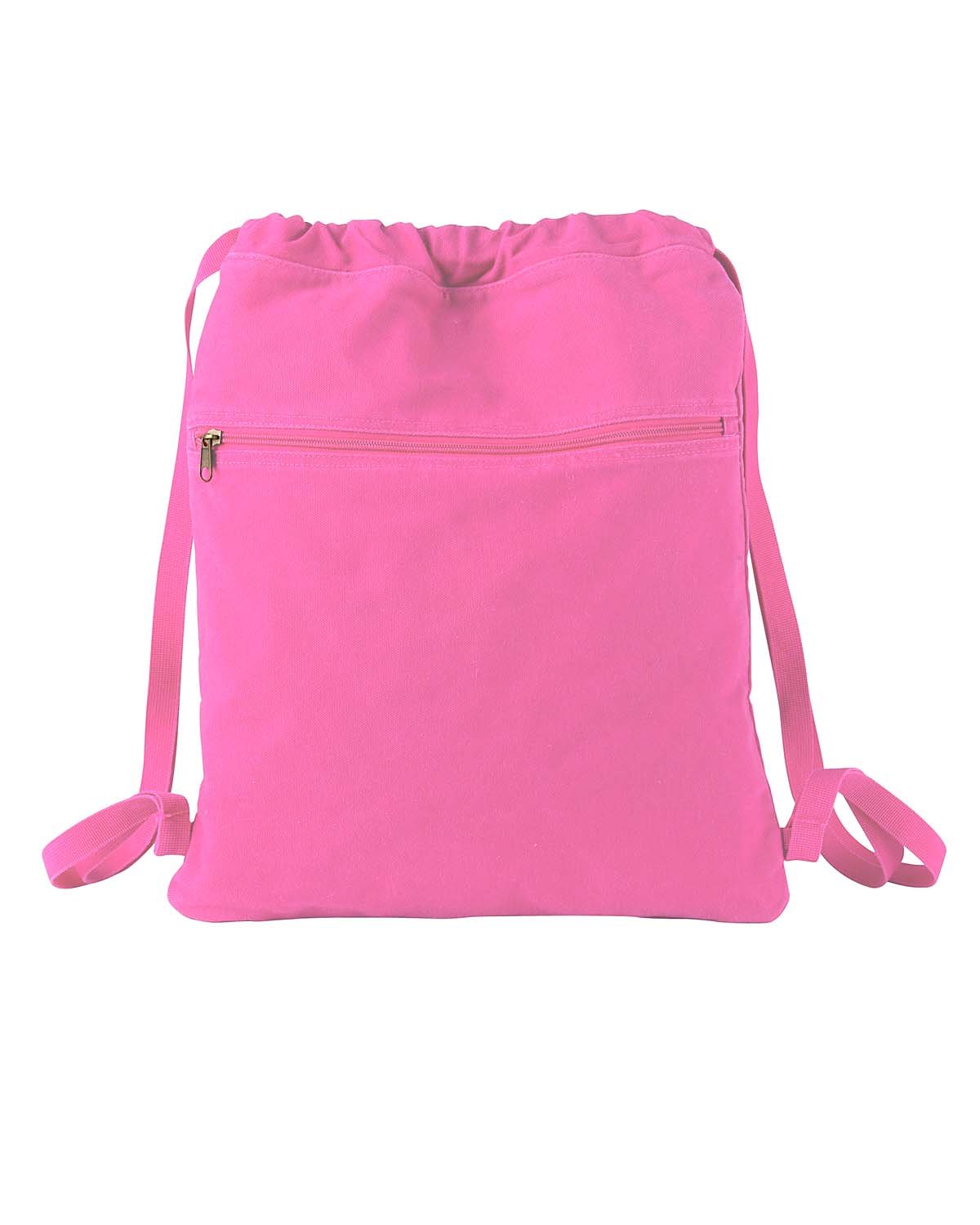 Cotton Canvas Drawstring Backpack