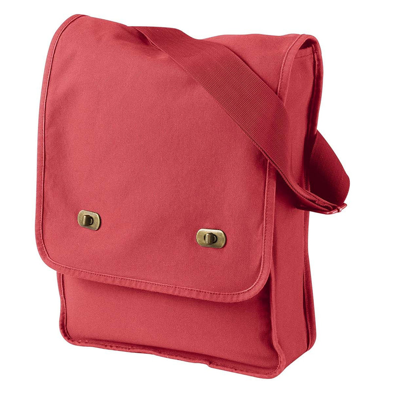 Pigment-Dyed Canvas Field Bag