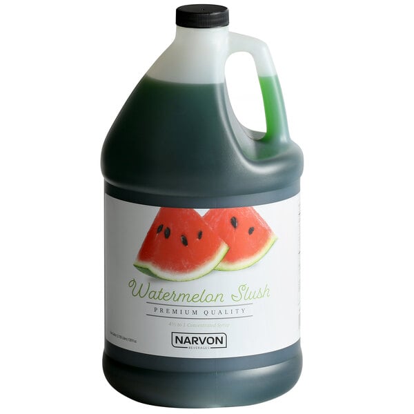 Narvon Watermelon Slushy 4.5:1 Concentrate 1 Gallon - 4/Case