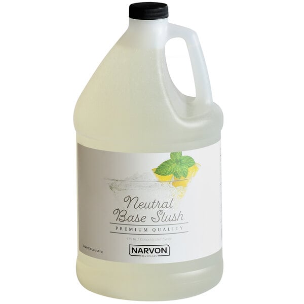 Narvon Neutral Slushy 4.5:1 Concentrate 1 Gallon - 4/Case