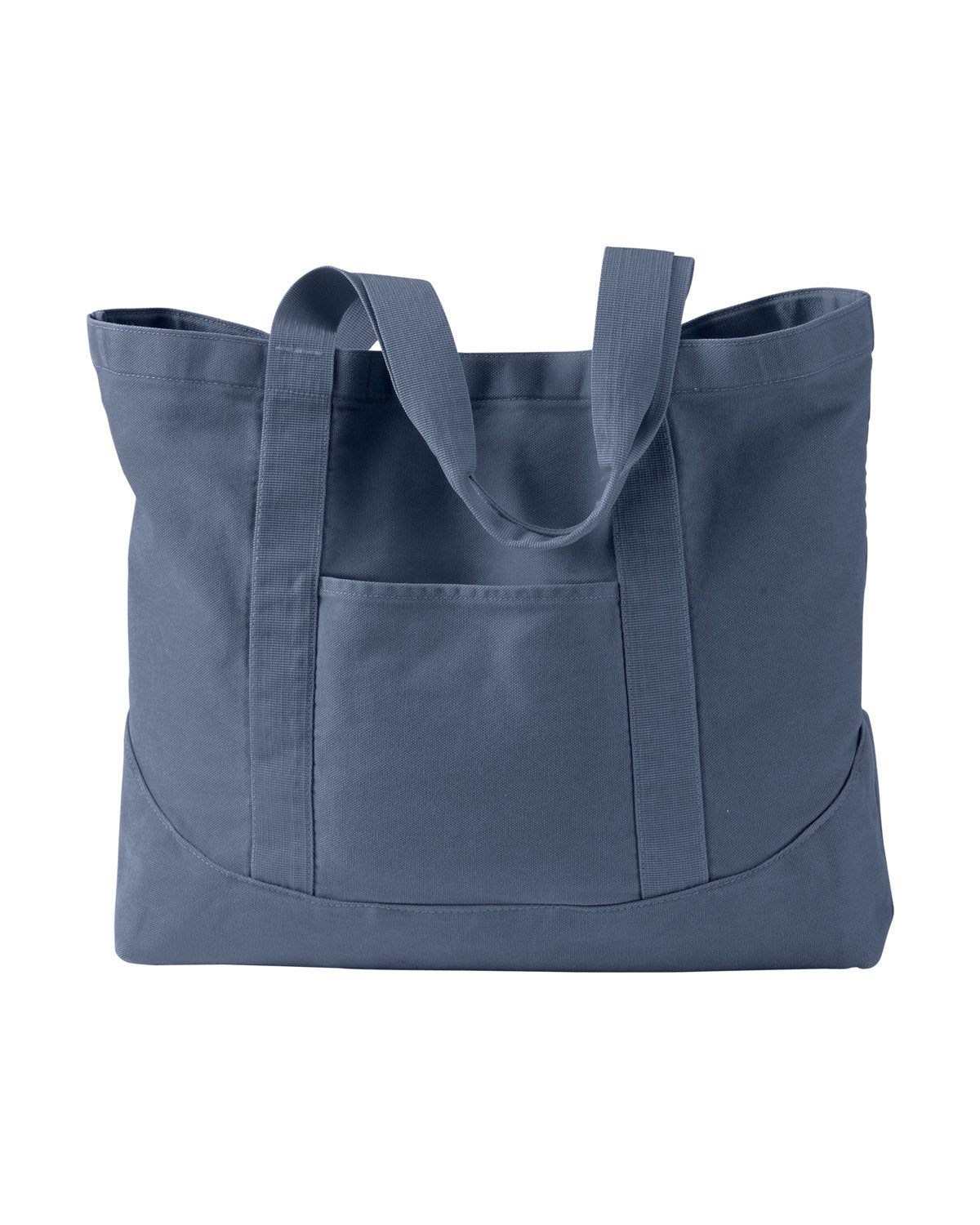 Pigment-Dyed Large Canvas Tote