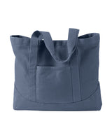 Pigment-Dyed Large Canvas Tote