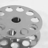 Extra Large Sewing Machine Bobbin with Holes for Consew Machines #70141 Heavy Duty Steel