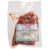 Warrington Farm Meats 6 oz. Frozen Sirloin Steak - 27/Case