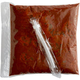 Advanced Food Products 110 oz. Premium Chili Sauce Bag - 4/Case